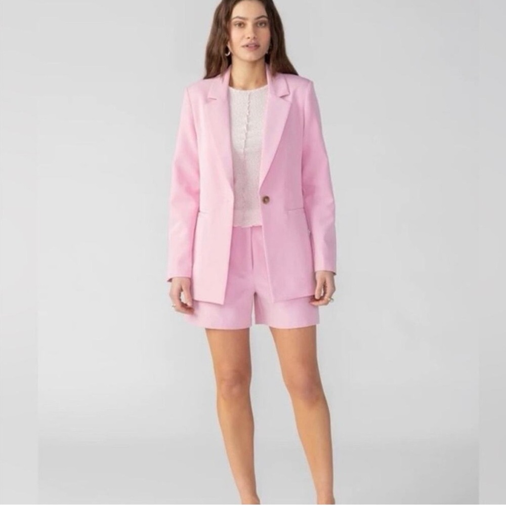 Sanctuary Cape Cop Pink Blazer